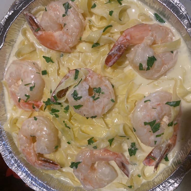 Fettuccine Alfredo at Our Restaurant