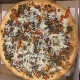Philly Cheese Pizza