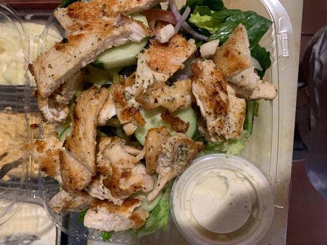 Grilled Chicken Salad.