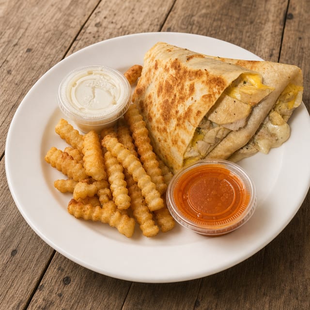 Grilled Chicken Quesadilla.