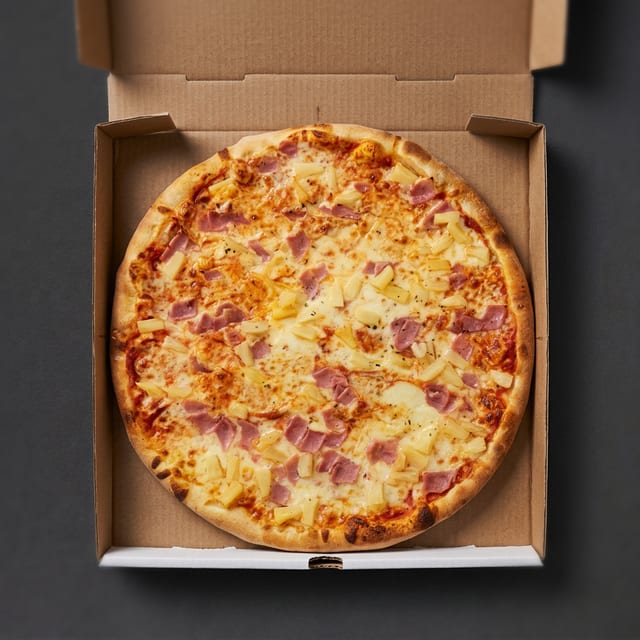Hawaiian Gourmet Pizza.